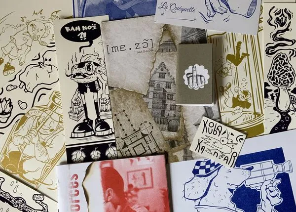 Affiche principale de l'événement : ATELIER FANZINE AVEC L'INTERZONE