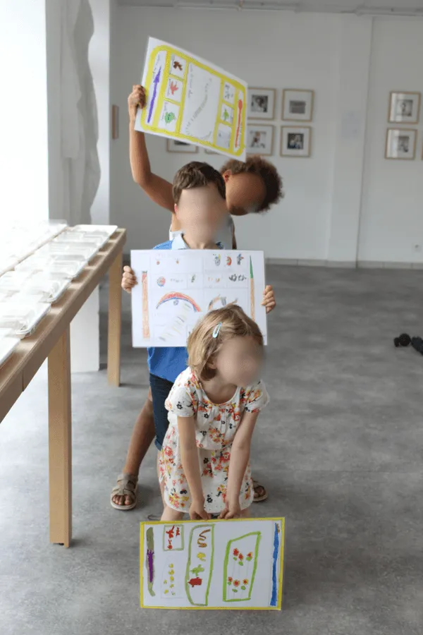 Affiche principale de l'événement : ATELIER & VISITE ENFANTS