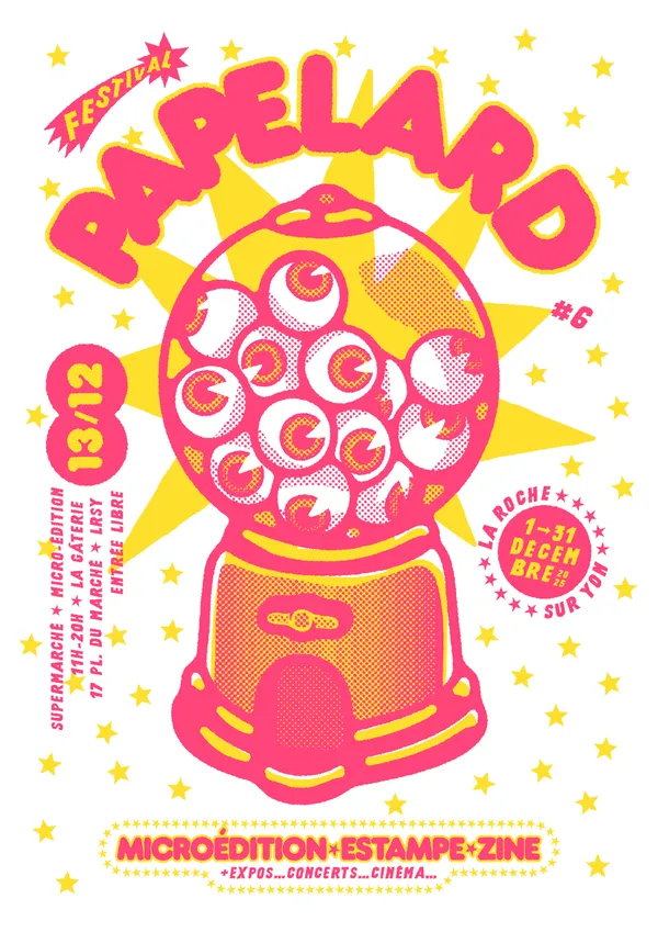 Affiche principale de l'événement : FESTIVAL PAPELARD