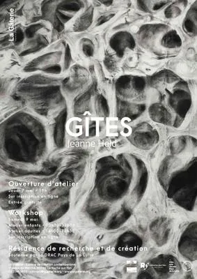 Affiche de l'événement OUVERTURE D'ATELIER - RENCONTRE AVEC JEANNE HELD