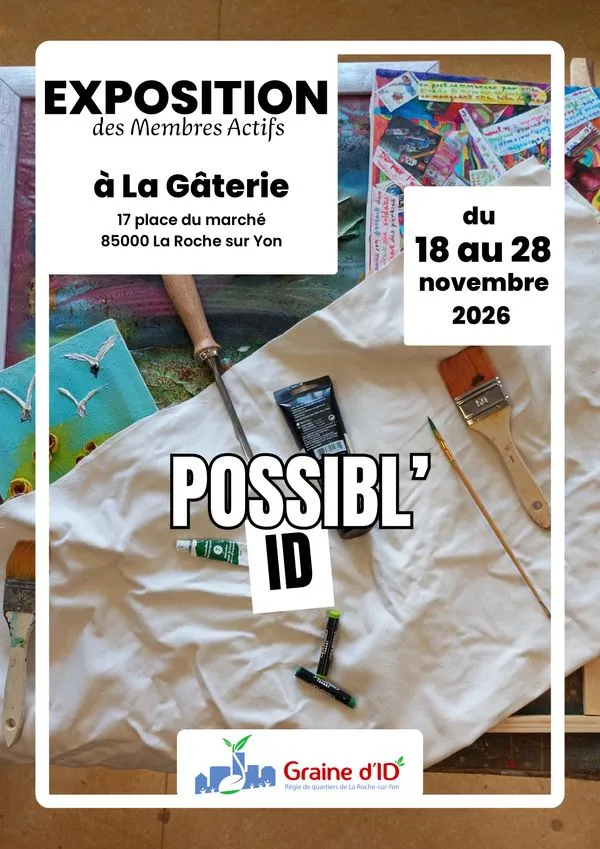 Affiche principale de l'événement : POSSIBL'ID · GRAINE D'ID