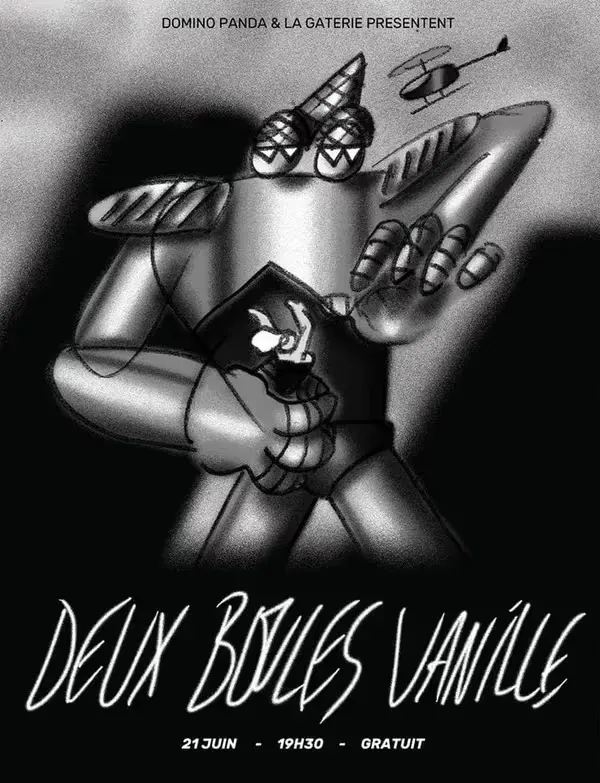 Affiche principale de l'événement : Deux Boules Vanille 