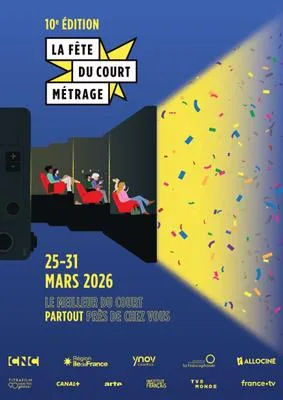 Affiche de l'événement LA FÊTE DU COURT MÉTRAGE