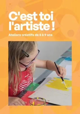 Affiche de l'événement C'EST TOI L'ARTISTE ! 2026/27