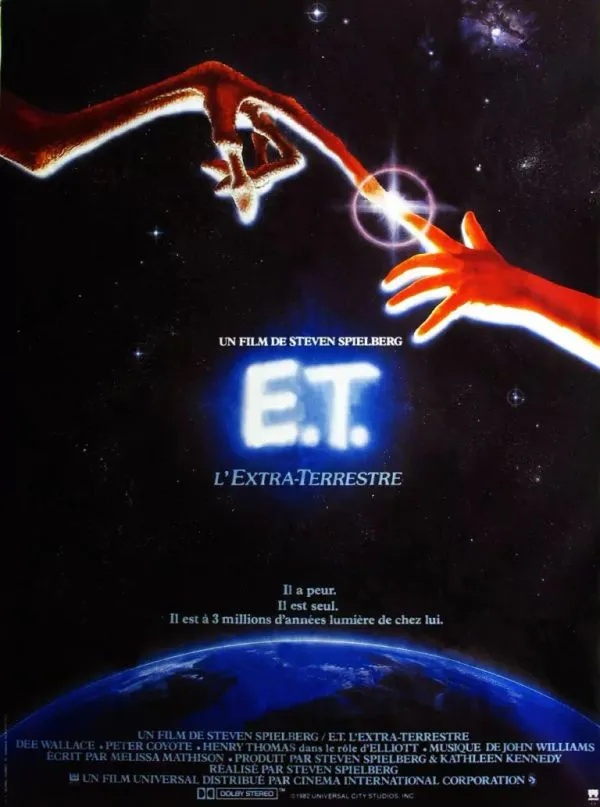 Affiche principale de l'événement : E.T. L'EXTRA-TERRESTRE de Steven Spielberg – Carte Blanche à Nathalie Bekhouche