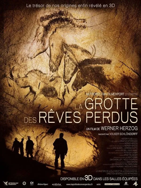 Affiche principale de l'événement : LA GROTTE DES RÊVES PERDUS de Werner Herzog – Carte Blanche à Claire Hannicq et Emma Perrochon