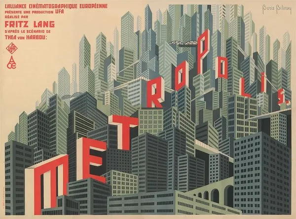 Affiche principale de l'événement : METROPOLIS de Fritz Lang – Carte Blanche à Sophie Keraudren-Hartenberger