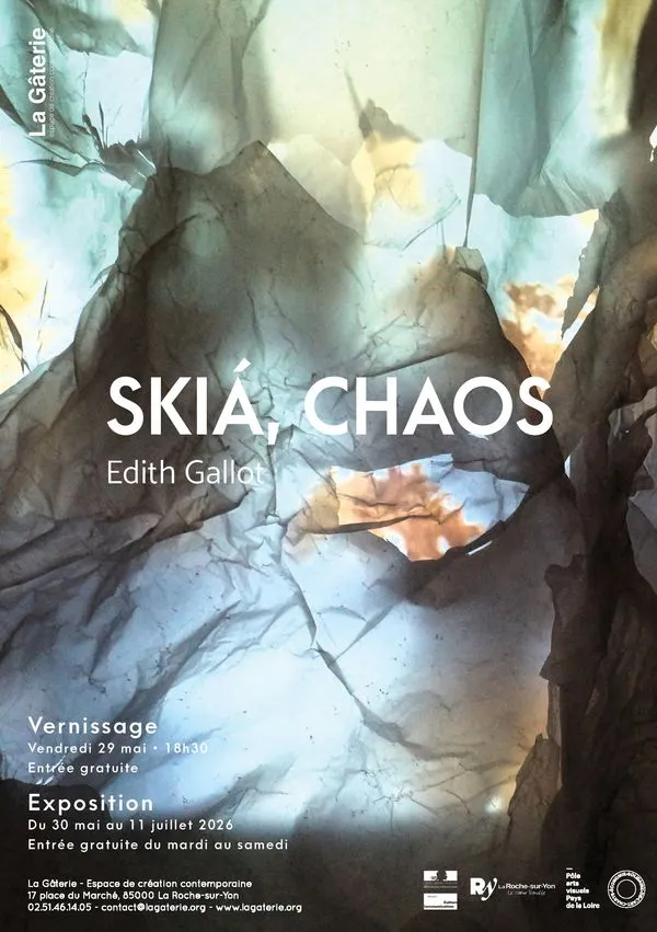 Affiche principale de l'événement : SKIÁ, CHAOS - EDITH GALLOT