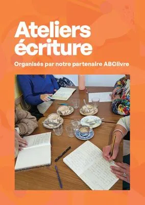 Affiche de l'événement ATELIERS ÉCRITURE PAR ABCLIVRE